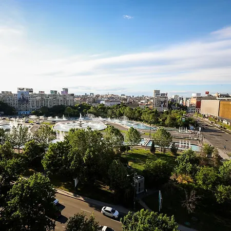 Апартаменти Penthouse Unirii - Free Parking Бухарест